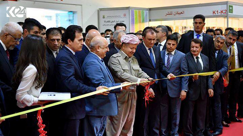 الصورة من معرض أربيل الدولي الثاني عشر للكتاب 2017